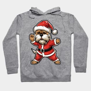 Cartoon Christmas Shih Tzu Dog Dancing Hoodie